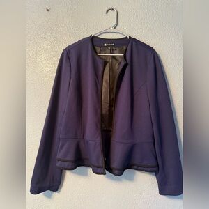 Valerie Bertinelli Navy Blazer